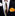 Thin Tie: Golden Brown Abstract Tie and Pocket Square