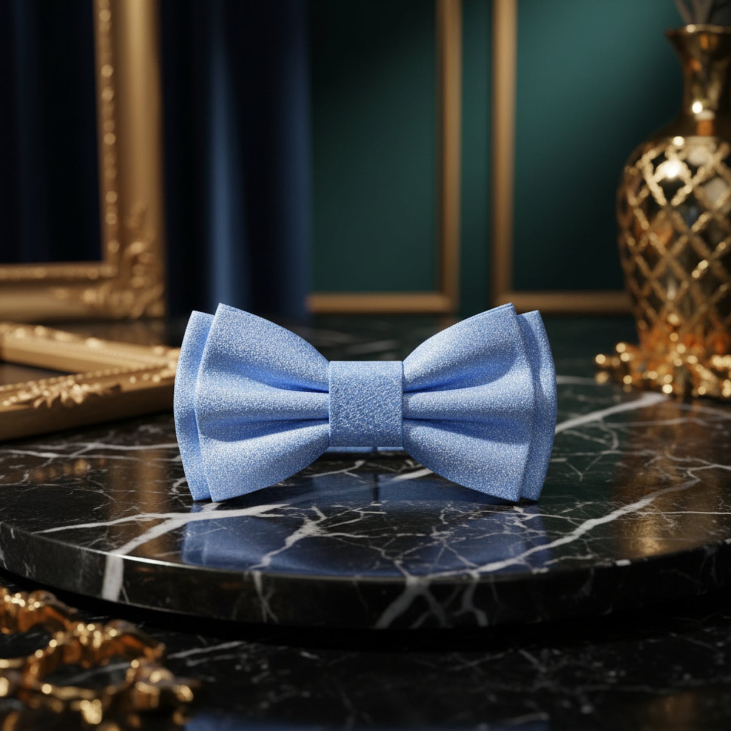 Carolina Shimmer Bow Tie 