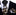 Silky Black, Sun Gold, Shadow White With Abstract Pattern And Check Designs Tie and Square