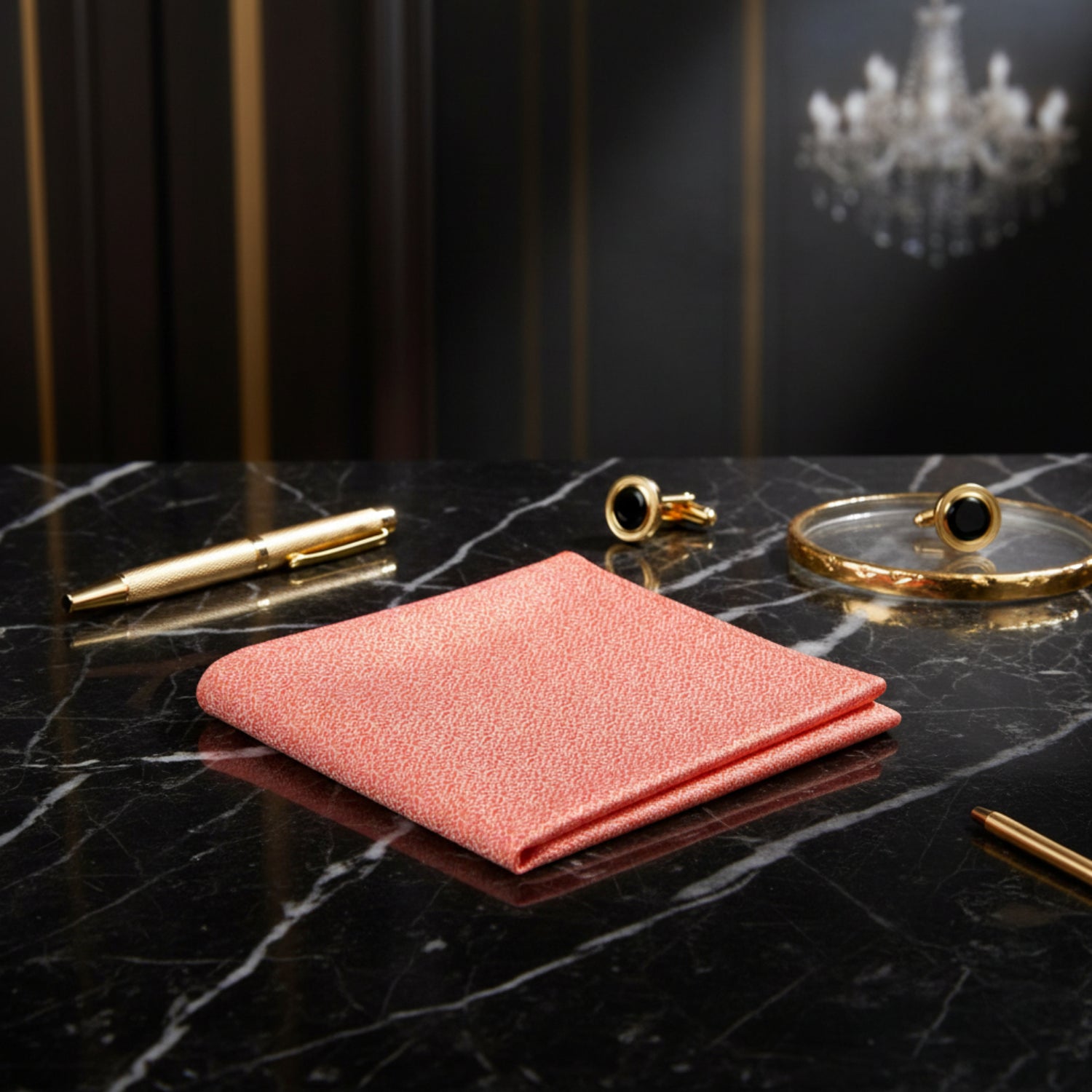 Coral Texture Pocket Square