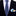 Thin Tie: Blue, Light Blue, Yellow Geometric Shapes Tie and White, Blue, Yellow Stripe Square