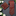 View 2: A Deep Red, Brown Paisley Pattern Necktie, Matching Pocket Square