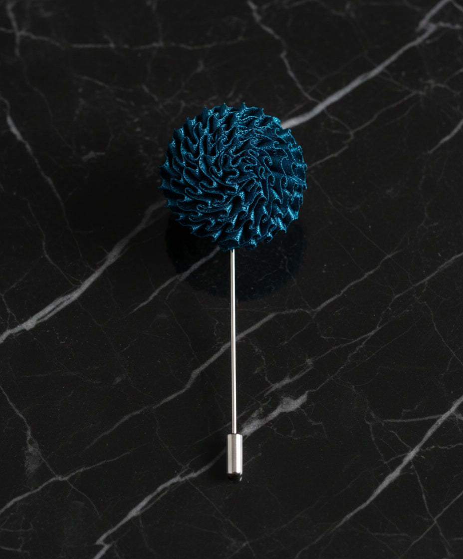 Deep Teal Lapel Pin