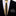 Gold, Black Thin Tie and Accenting Square