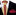 Gold, Burgundy Lined Tie with Burgundy Geometric Square