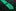 A Green, Black Lined Necktie Back