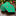 Green and Red Christmas Penguin Tie  