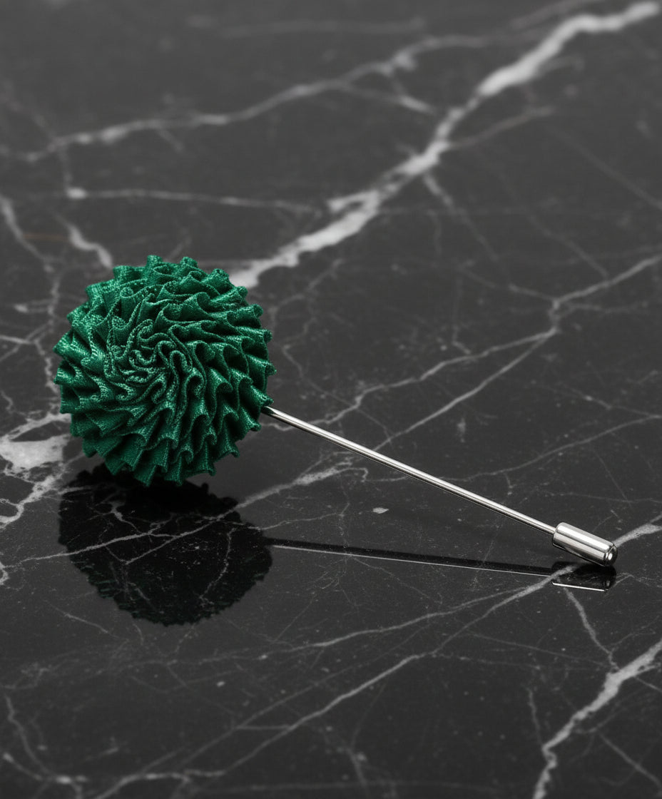 Green Lapel Pin
