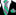 Thin A Green Stripe Necktie and Pocket Square