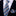 View 2: Grey, Brown, Black, Blue, White Stripe Necktie and Matching Square