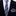Thin Tie: Grey, Brown, Black, Blue, White Stripe Necktie and Grey, Blue Burst Square