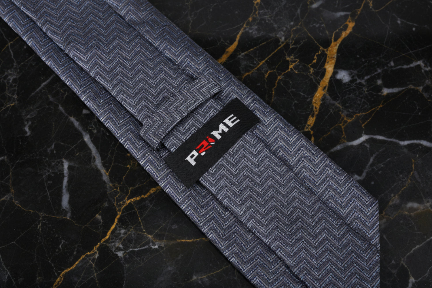 Grey with Light Blue Necktie Keep
