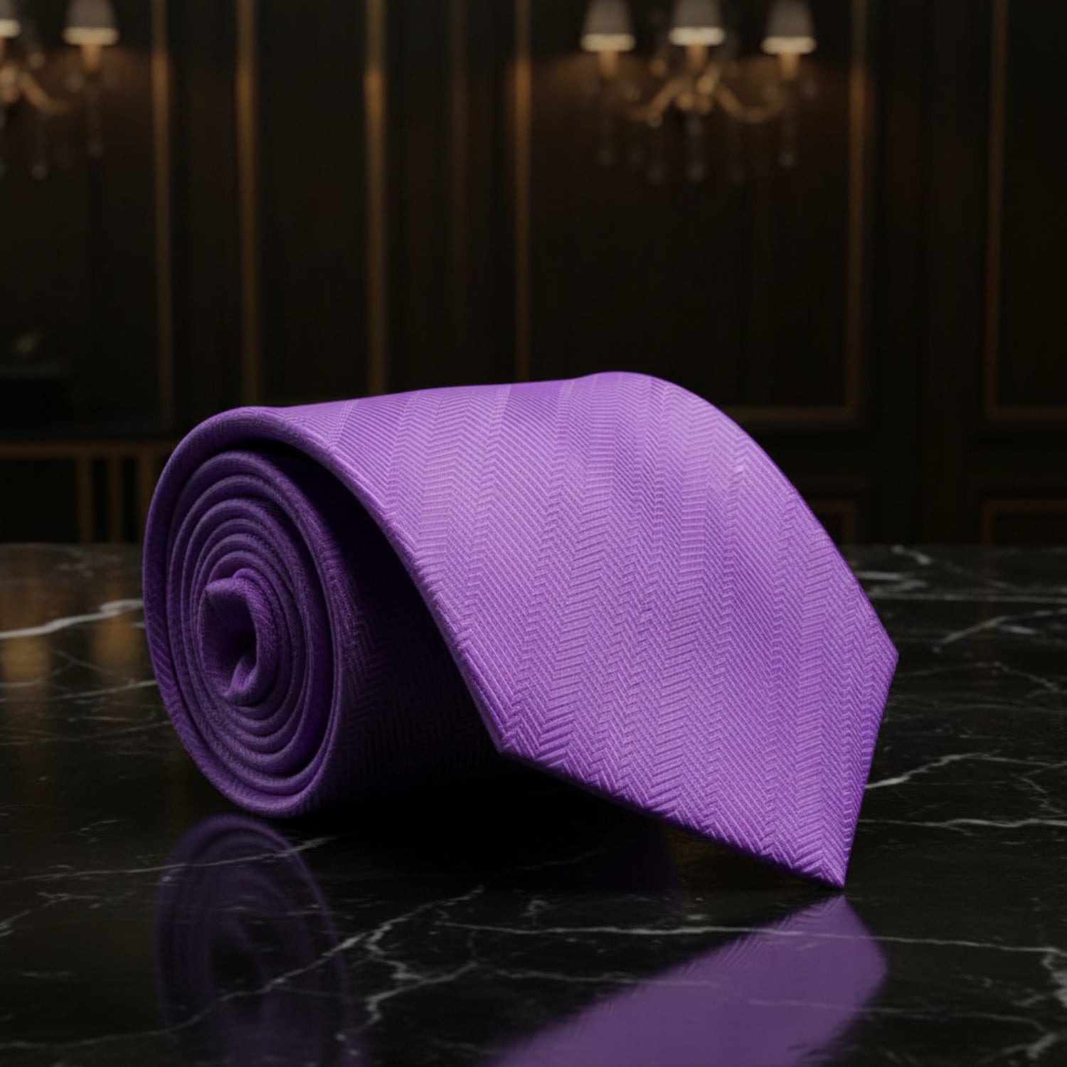 Sophisticated Light Purple Tie  ||Amethyst