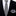 Thin Tie: Grey, Black Christian Fish Necktie and Grey Stripe Square