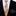 Thin Tie: Golden Brown, Black, White, Red Plaid Tie and Black with White Dots Square