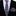 Black, Blue, Green, Pink Mardi Gras Masks Thin Tie and Square