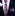 Thin Tie: Blue, Orange Mars Crater Tie and Square