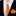 View 1: Light Orange, Orange Stripe Silk Necktie and Pocket Square