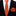 Thin Tie: Pumpkin Orange Stripe Necktie and Pocket Square