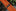 Tie Keep: Pumpkin Orange Stripe Necktie  