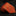 Single Tie: Pumpkin Orange Stripe Necktie  