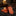 Alt View: Pumpkin Orange Stripe Necktie and Pocket Square
