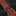 Tie Keep: Orange, Grey, Black Tiger Print Tie