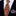 View 2: Orange, Grey, Black Tiger Print Tie and Grey, Black Lines Square