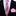 Thin Tie: Shades of Pink and Red Geometric Blocks Necktie and Pink Pocket Square