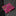 A Pink Paisley Pattern Pocket Square