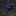 Second View: A Purple, Black Colored Thick Petal Lapel Flower||Purple, Black