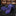 Alt View: A Purple, Light Blue, Black Color Paisley Pattern Necktie, Matching Pocket Square
