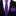Thin Tie: Violet Purple Stripe Necktie and Pocket Square