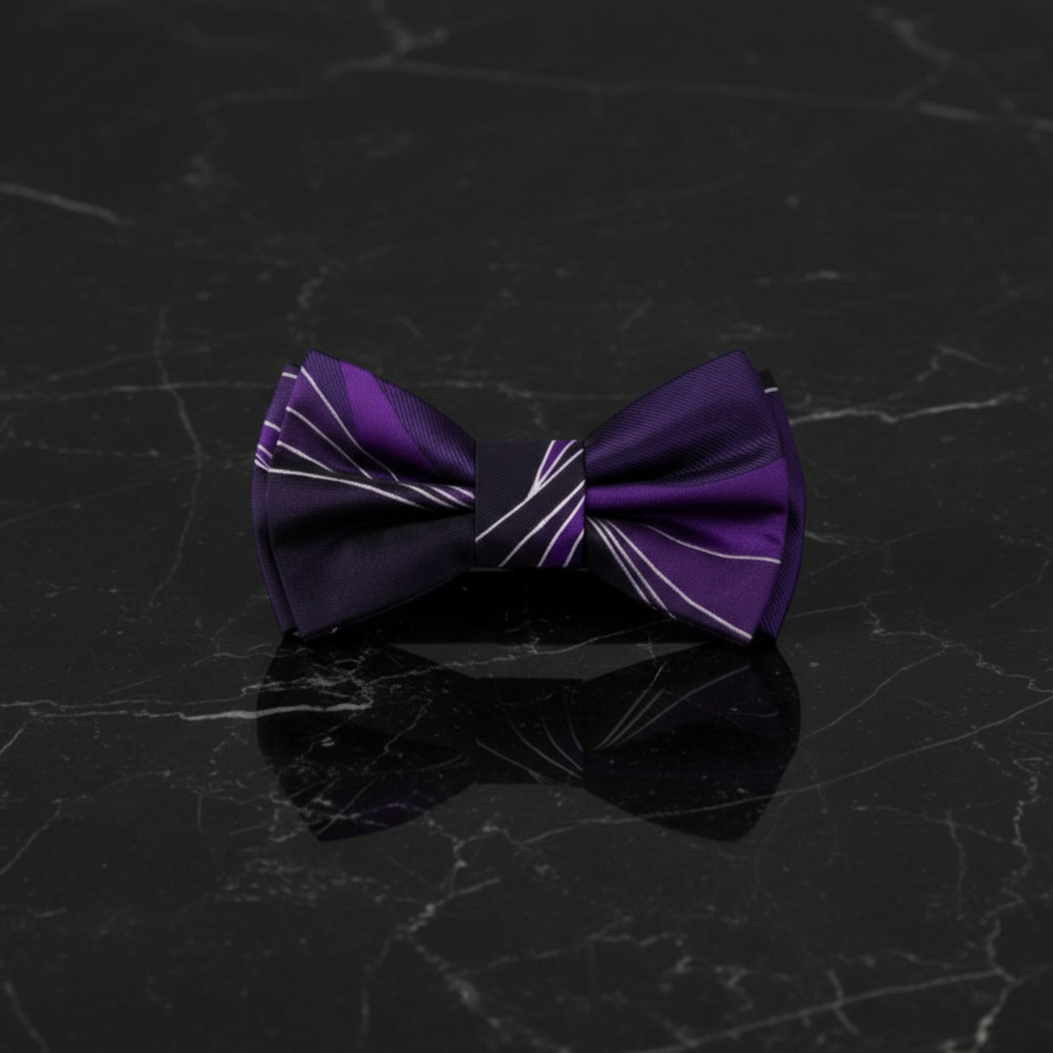 ||Deep Purple, Purple, White Single Bow