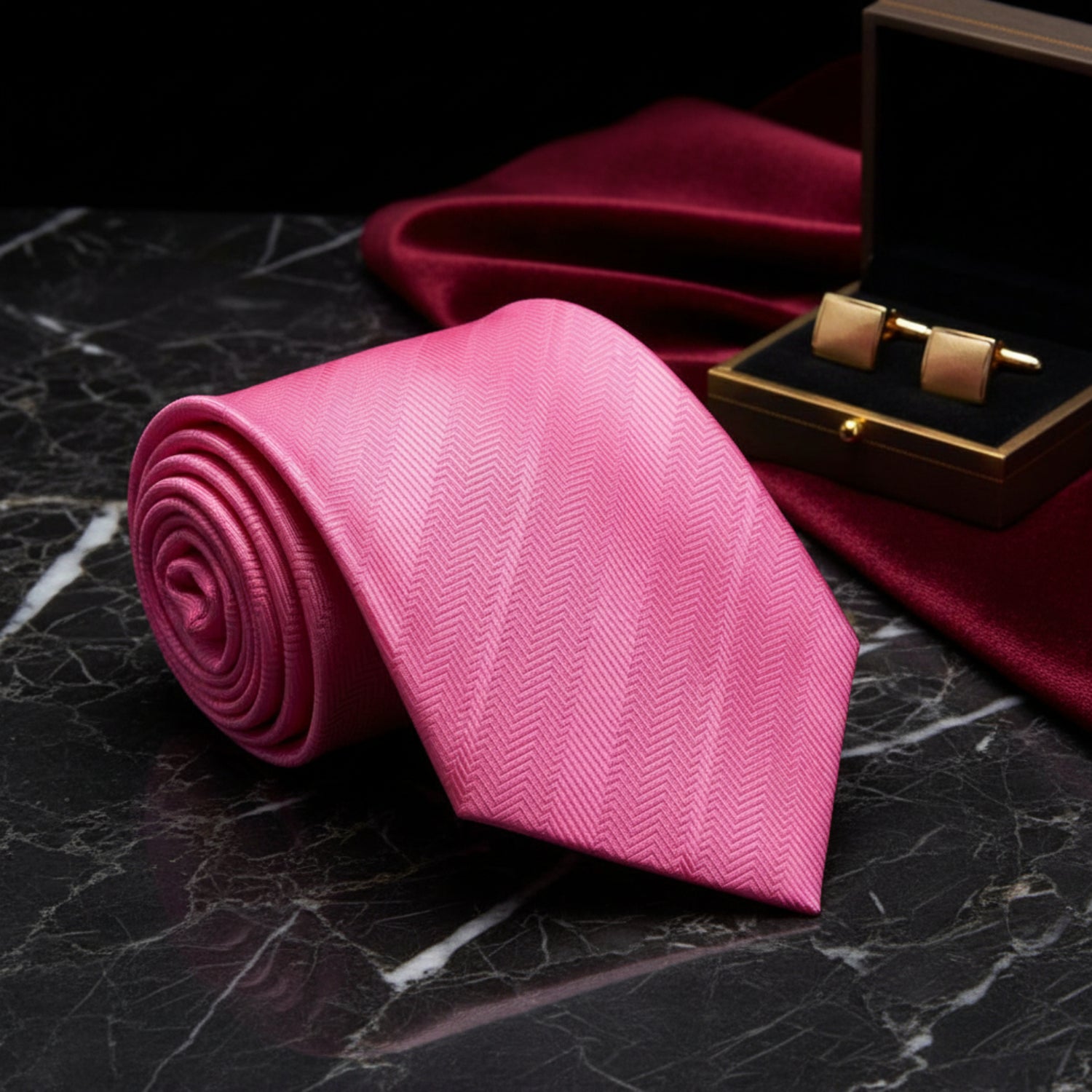 Real Pink Tie||Real Pink