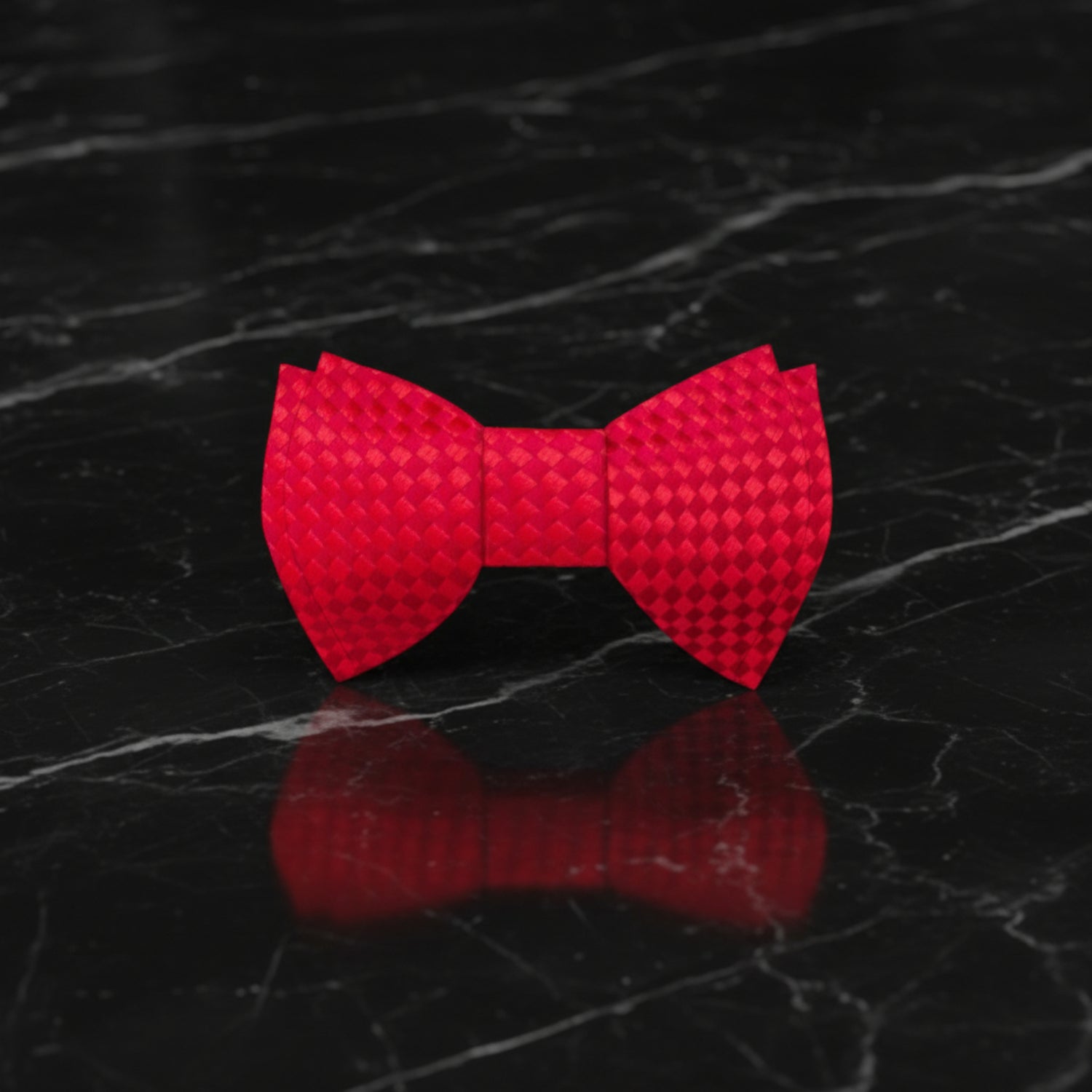 Red Diamonds Bow Tie  