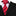 A Red, Dark Red Stripe Pattern Silk Necktie 