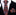 A blend of roasted coffee beans pattern silk thin tie, pocket square