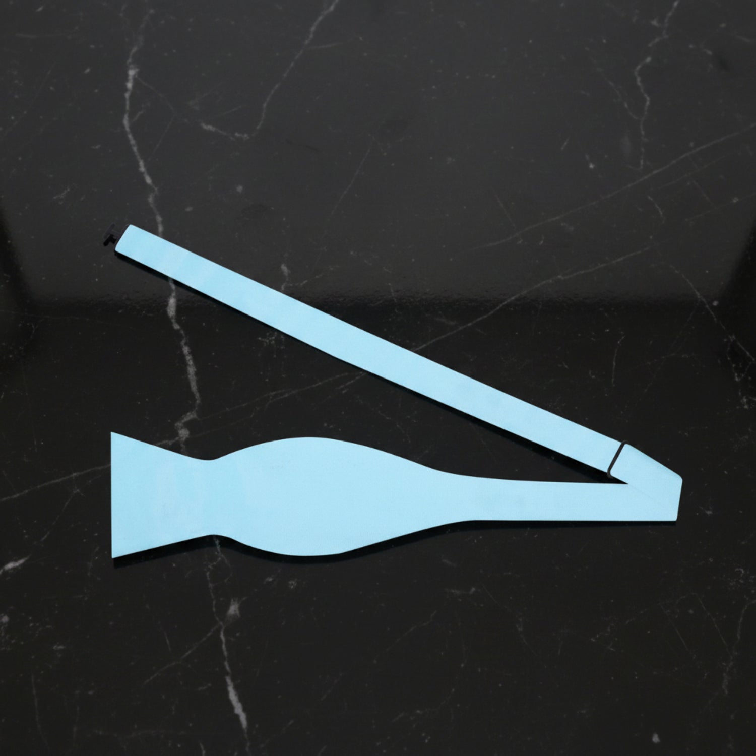 Self Tie Arctic Blue Bow Tie 