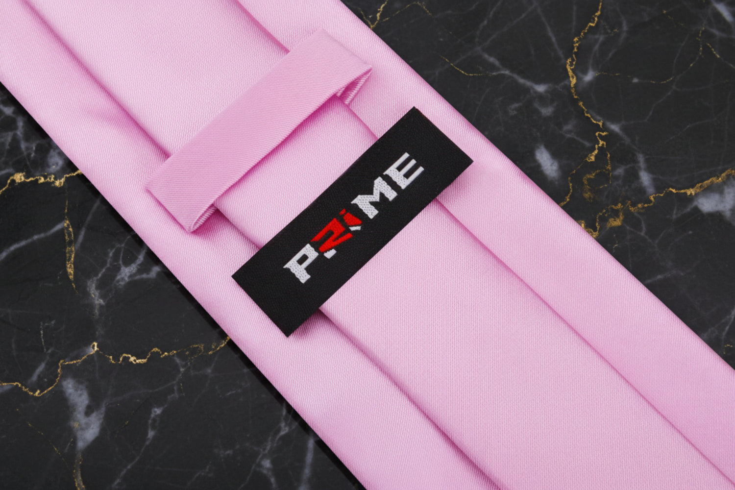 Tie Keep: Solid Glossy Light Orchid Necktie