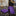 Alt View: A Solid Purple With Check Texture Pattern Necktie, Matching Pocket Square