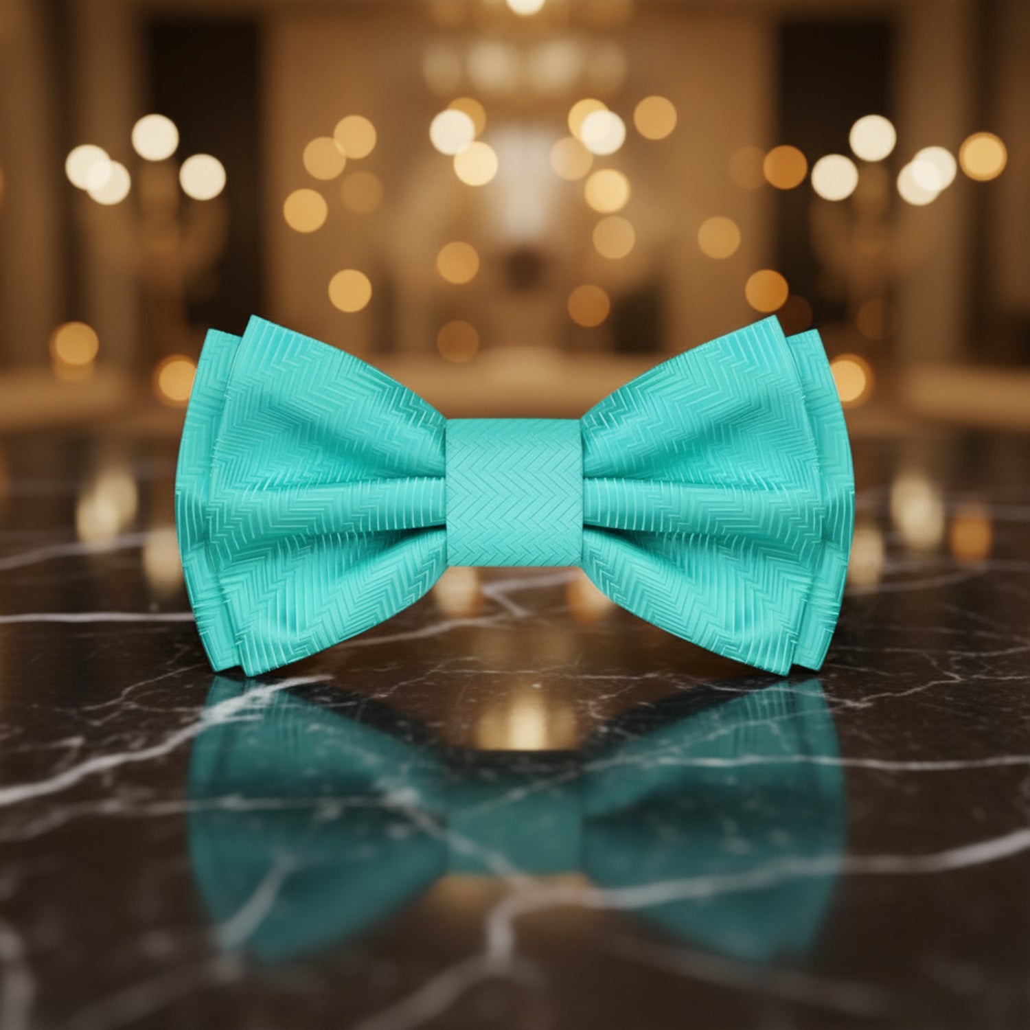 Rich Turquoise Bow Tie