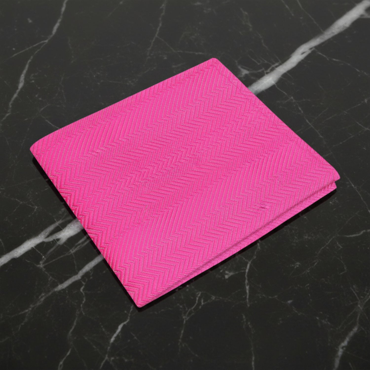 Fandango Pink Solid Pocket Square