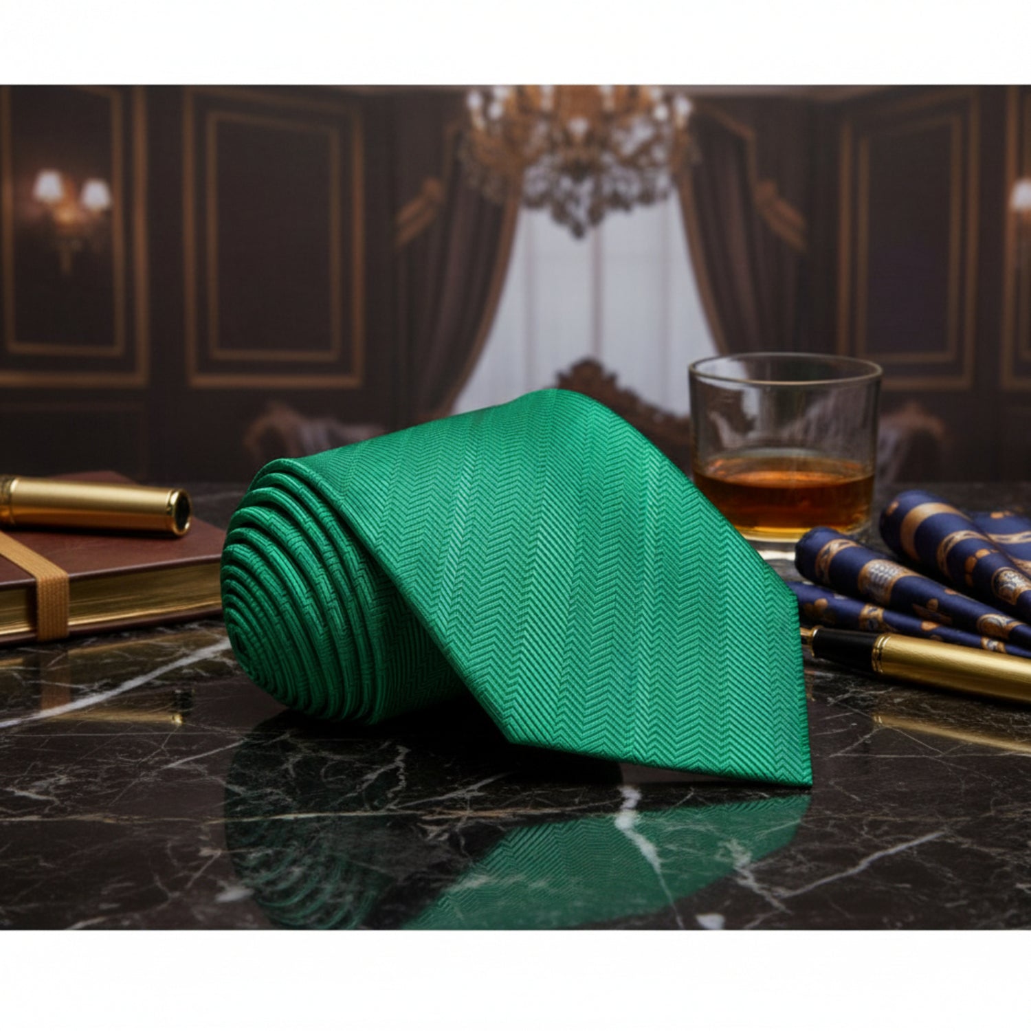 Shamrock Green Tie||Shamrock