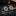 A Black, Gold Geometric Texture Circular Cuff-links||Circle