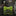 A Sweet Lime Green Pattern Self Tie Bow Tie