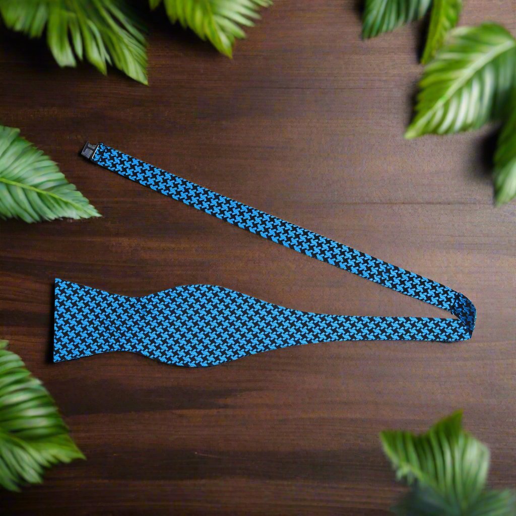 Houndstooth Bow Tie Collection | Classic Pattern in Bold Colorways
