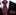 A Black Silk Background With Red Stripes And White Dots Necktie With Matching Pocket Square  