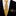 Thin Tie: Yellow, Black Abstract Lines Tie with Black Yellow Square