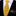 View 2: Yellow, Black Abstract Lines Tie with Black Yellow Square
